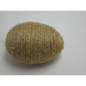 Jute Wrapped Easter Egg Decoration Handcrafted Twine Decorative Farmhouse Coop